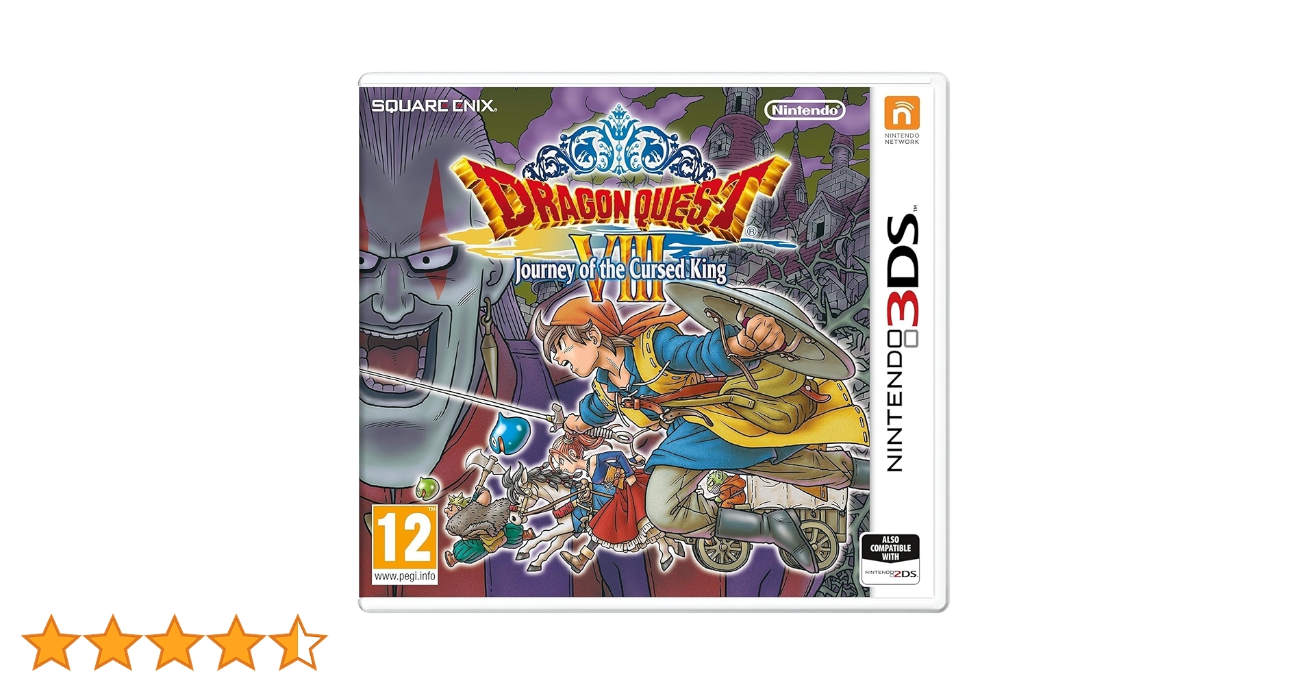 ドラゴンクエストVIII Nintendo 3DS Dragon Quest VIII: Journey of the Cursed King : Amazon.pl